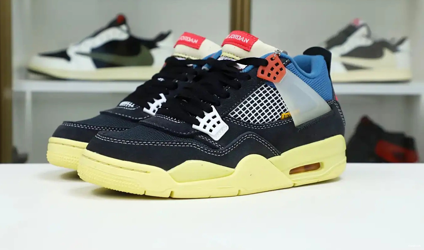 LA AIR UNION RETRO 4 NOIR' JORDAN X 'OFF 0605
